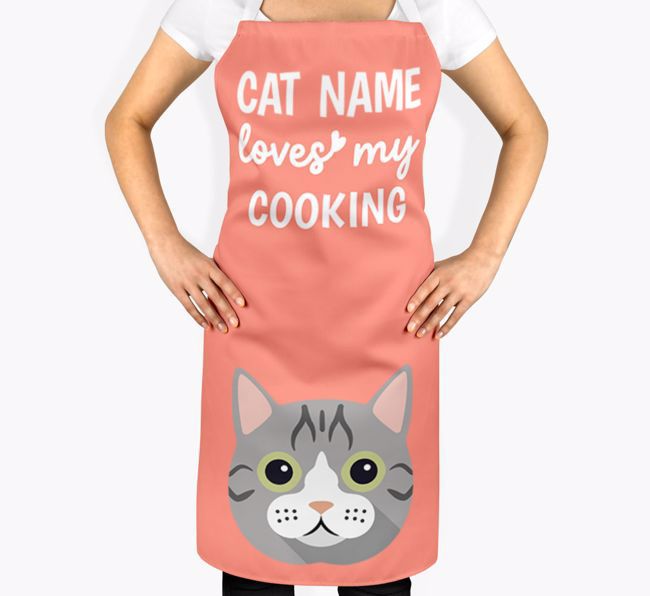 Loves My Cooking: Personalized {breedShortName} Apron